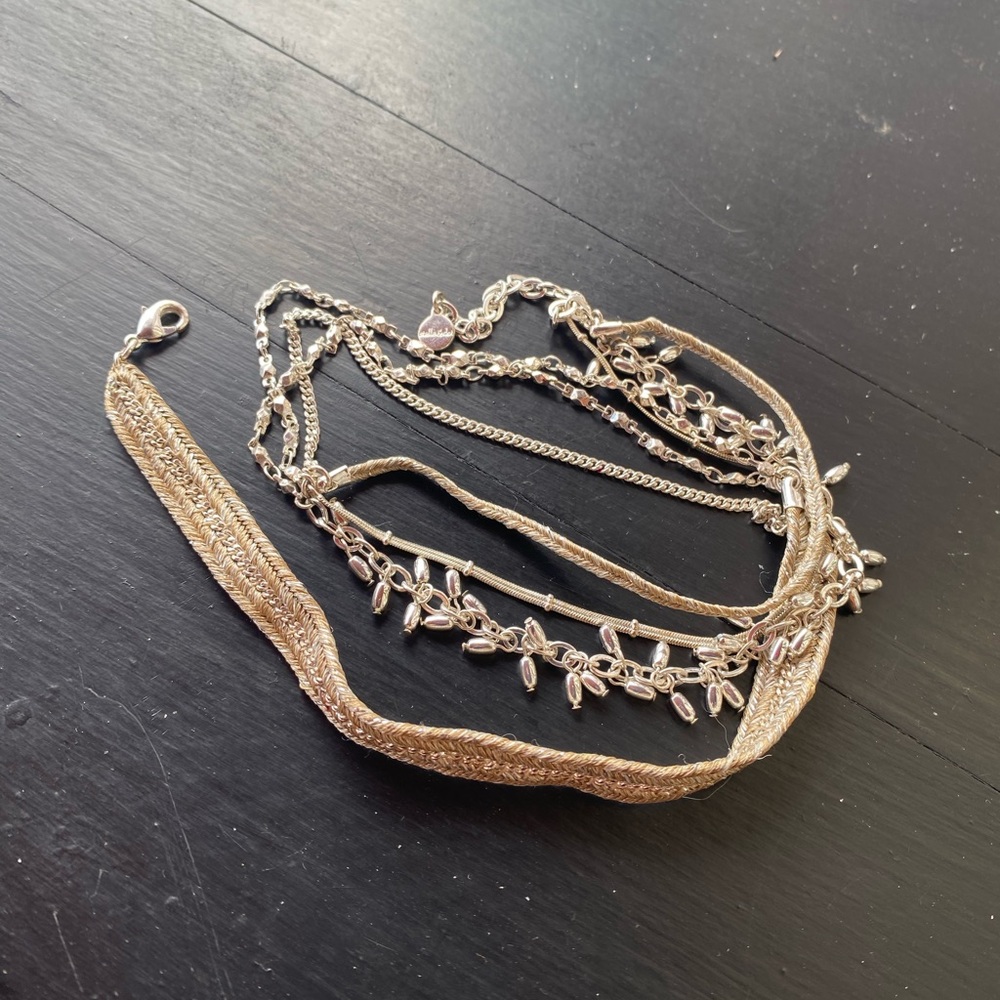 Stella and Dot. Necklace/ wrap bracelet